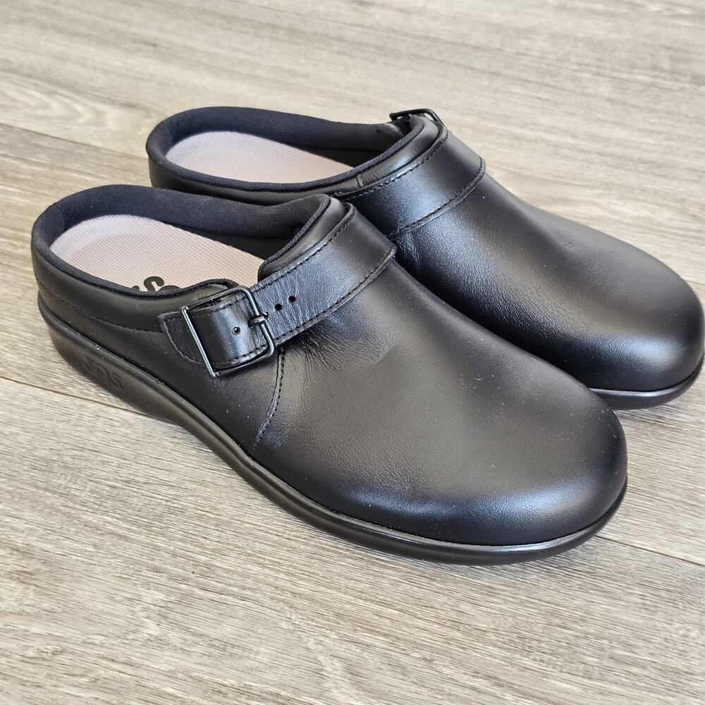 B9 SAS Clog Black size 7.5 Women's Shoes Brand New In Box Save Big